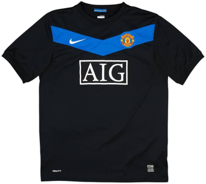 2009-10 Manchester United Away Shirt Rooney #10 - 8/10 - (XL.Boys)