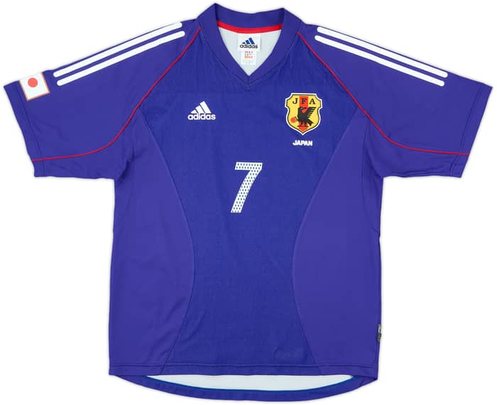 2002-04 Japan Home Shirt Nakata #7 - 10/10 - (L)