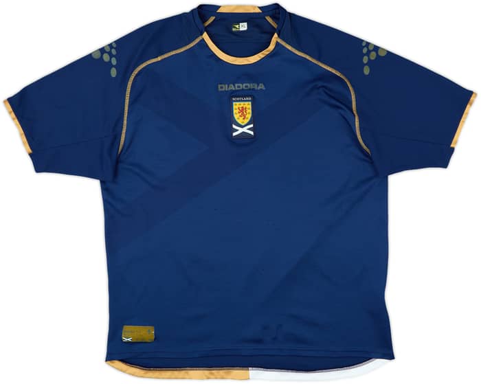 2007-08 Scotland Home Shirt - 6/10 - (XL)