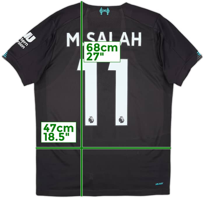 2019-20 Liverpool Third Shirt M.Salah #11 - 7/10 - (XL.Boys)