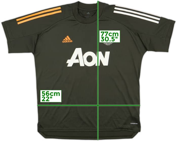2020-21 Manchester United adidas Training Shirt - 10/10 - (L)