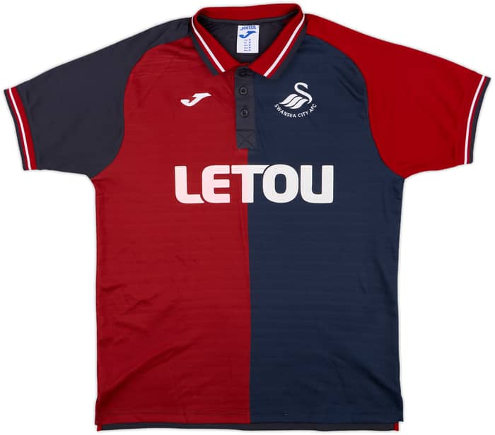 2017-18 Swansea Joma Training Shirt - 8/10 - (M)