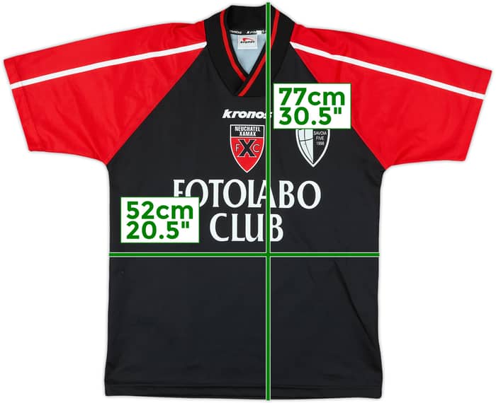 1999-02 Neuchatel Xamax Kronos Training Shirt - 9/10 - (L)