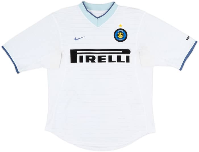 2000-01 Inter Milan Away Shirt Ronaldo #9 - 9/10 - (M)