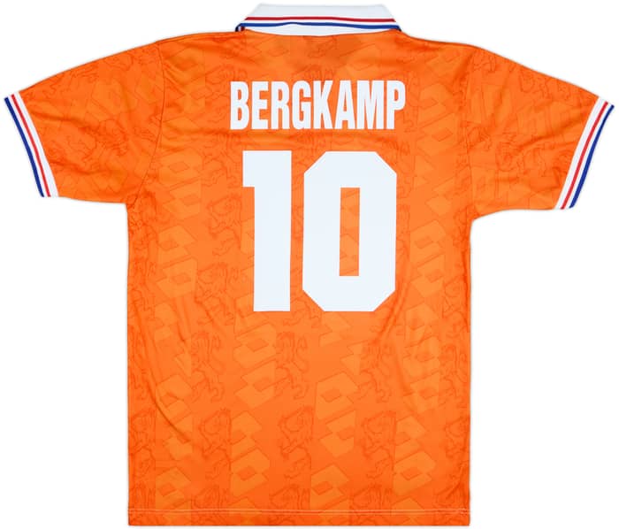1994 Netherlands Home Shirt Bergkamp #10 - 6/10 - (L)
