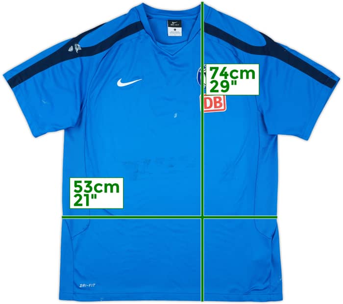 2011-12 Hertha Berlin Nike Training Shirt - 5/10 - (L)