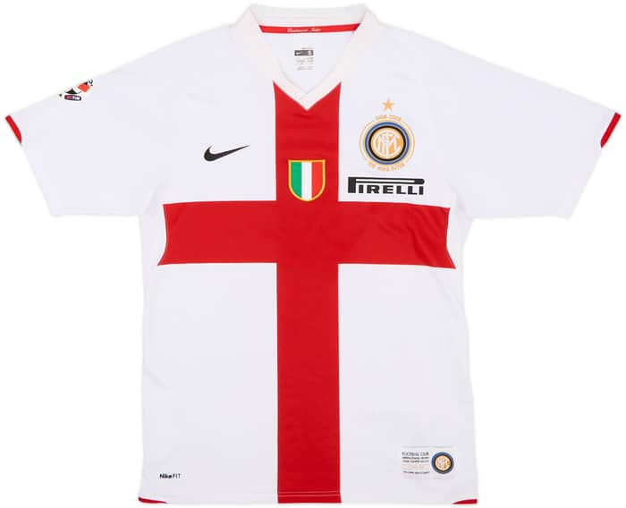 2007-08 Inter Milan Centenary Away Shirt Zanetti #4 - 8/10 - (S)