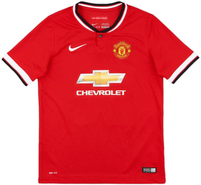 2014-15 Manchester United Home Shirt V.Persie #20 - 8/10 - (L.Boys)