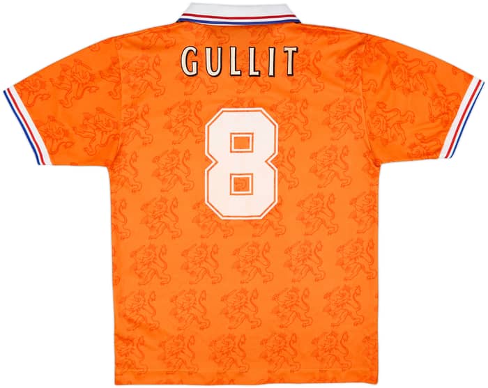 1994 Netherlands Home Shirt Gullit #8 - 7/10 - (L)