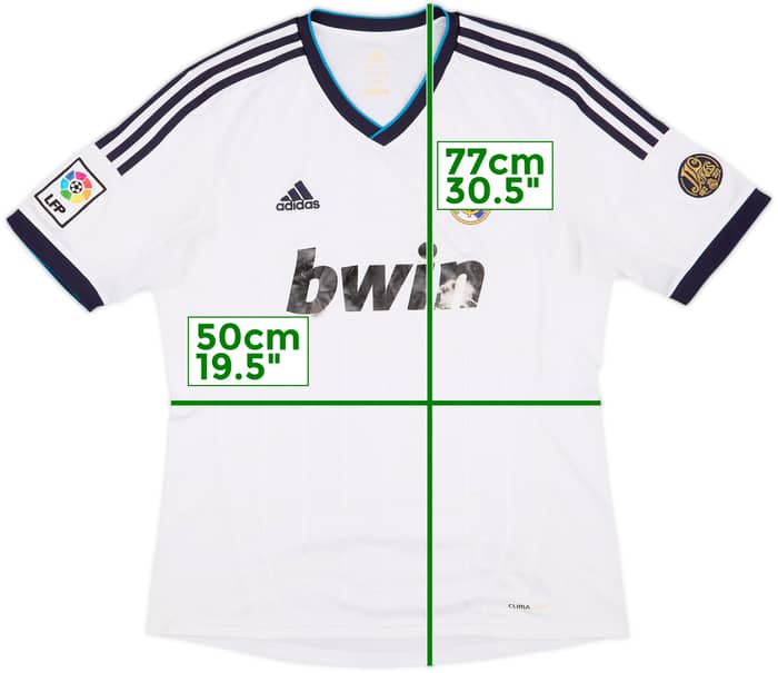 2012-13 Real Madrid Home Shirt - 4/10 - (L)