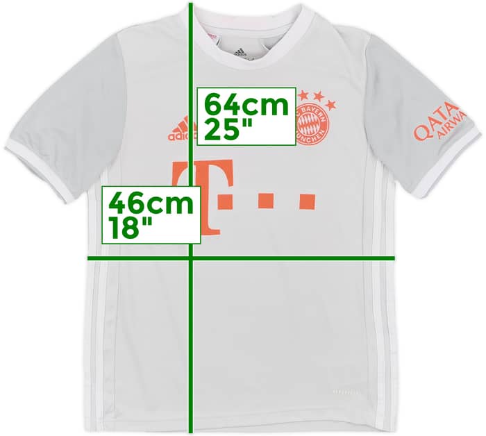 2020-21 Bayern Munich Away Shirt - 8/10 - (L.Boys)