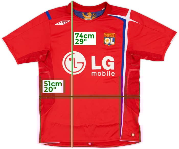 2005-06 Lyon Away Shirt - 6/10 - (M)