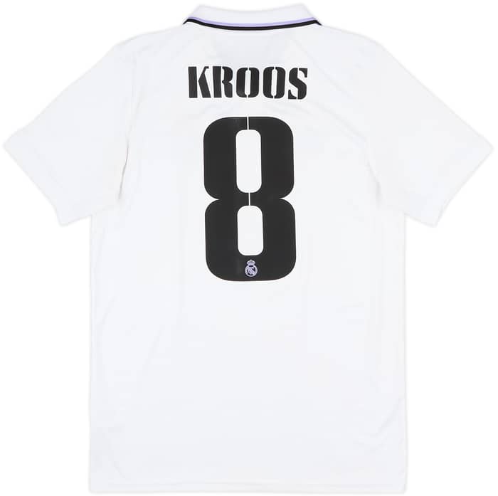2022-23 Real Madrid Home Shirt Kroos #8 - 9/10 - (M)