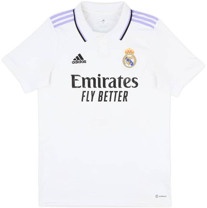 2022-23 Real Madrid Home Shirt Kroos #8 - 9/10 - (M)