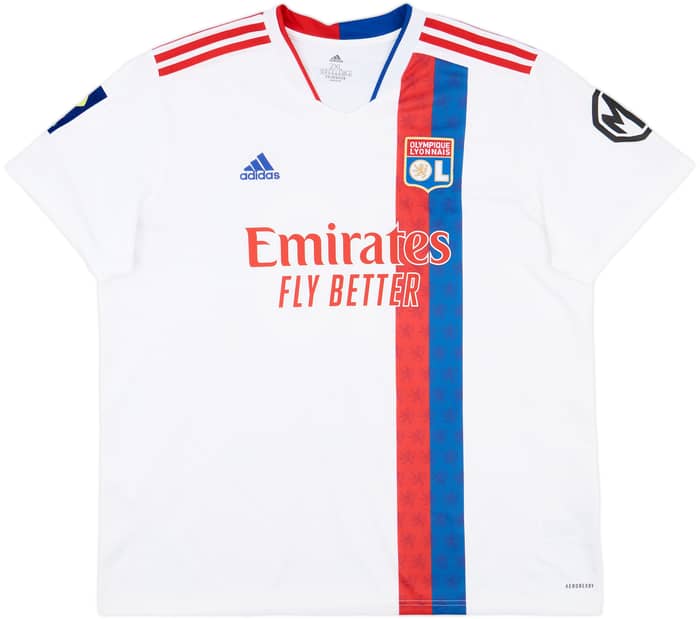 2021-22 Lyon Home Shirt L.Paqueta #10 - 8/10 - (XXL)