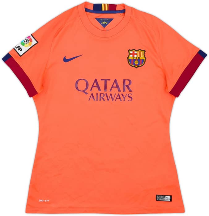 2014-15 Barcelona Away Shirt - 9/10 - (Women's M)