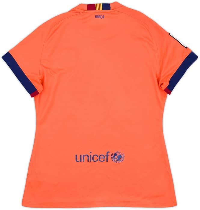 2014-15 Barcelona Away Shirt - 9/10 - (Women's M)
