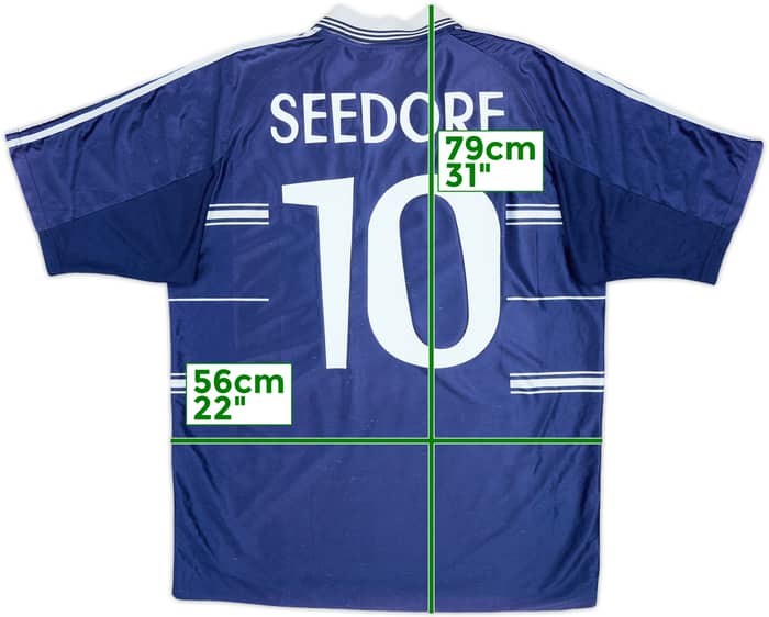1998-99 Real Madrid Away Shirt Seedorf #10 - 5/10 - (L)
