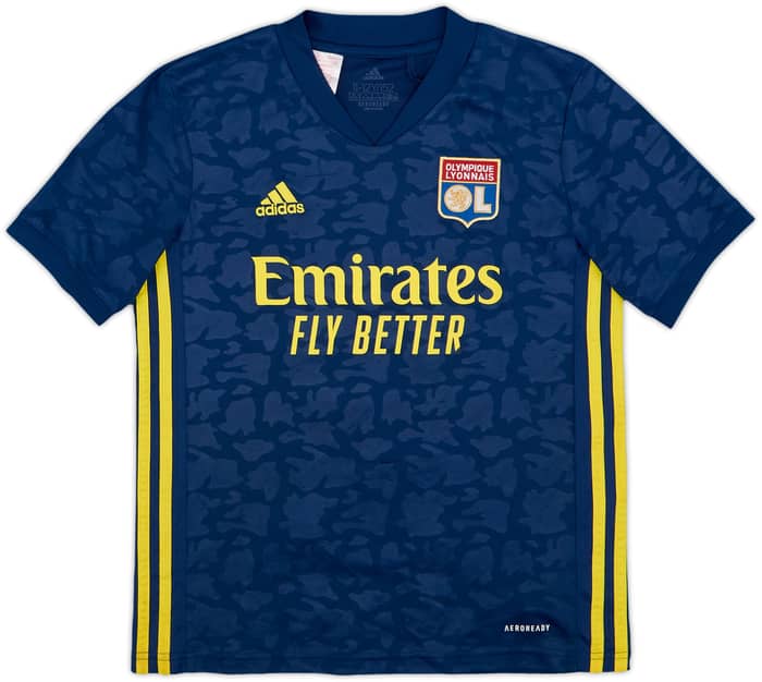 2020-21 Lyon Third Shirt L.Paqueta #12 - 5/10 - (M.Boys)