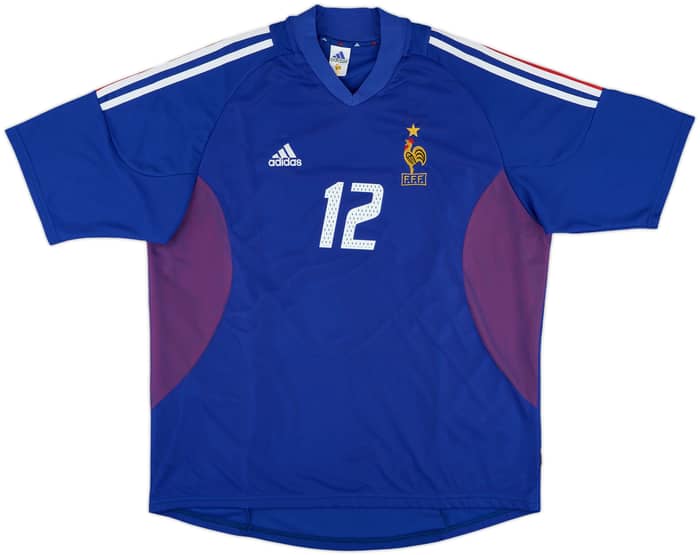 2002-04 France Home Shirt Henry #12 - 6/10 - (XL)