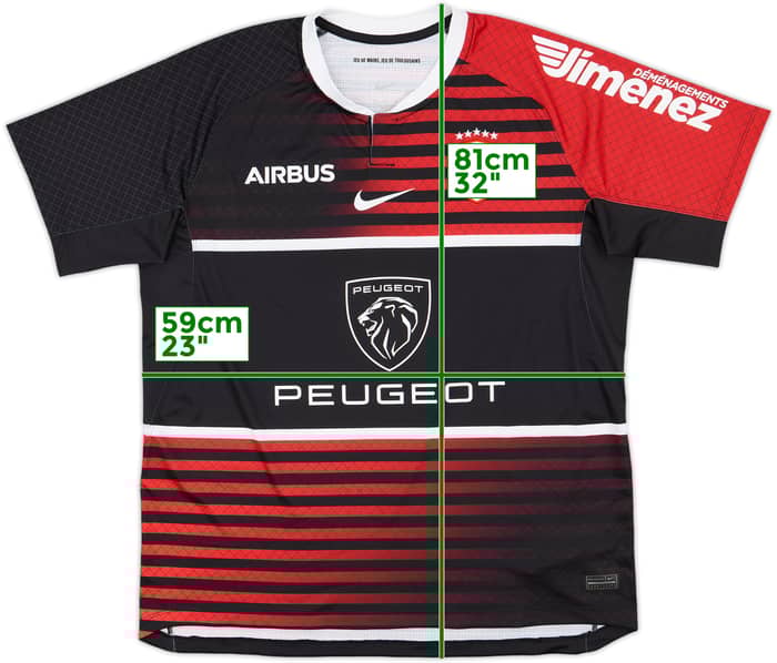 2021-22 Stade Toulousain Home Shirt - 10/10 - (XL)