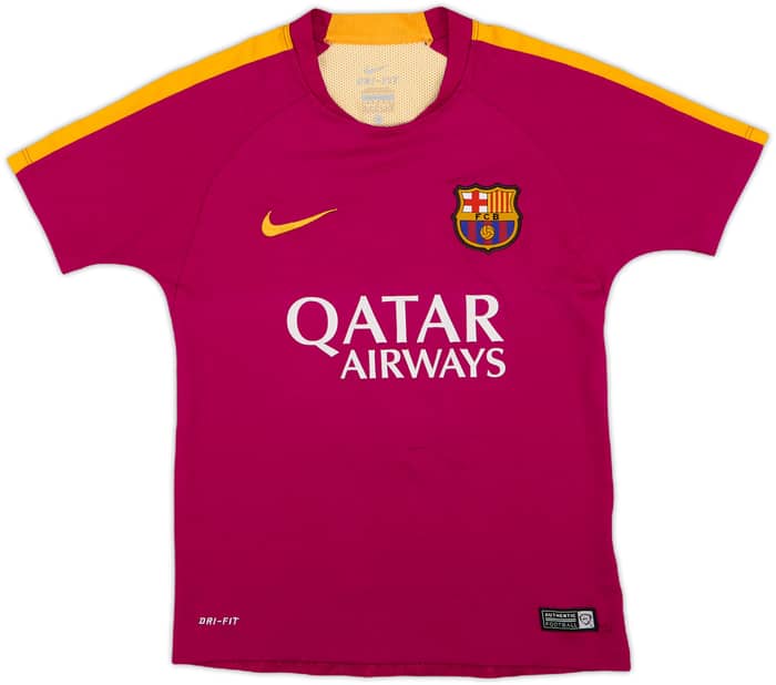 2015-16 Barcelona Nike Training Shirt - 7/10 - (S.Boys)