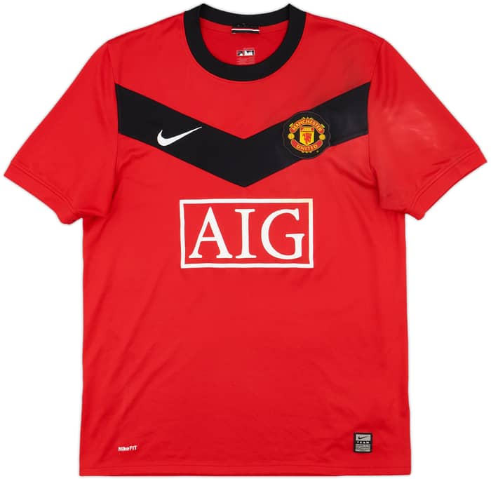 2009-10 Manchester United Home Shirt - 4/10 - (M)