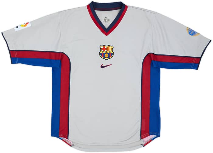 1998-01 Barcelona Away Shirt Rivaldo #11 - 8/10 - (M)