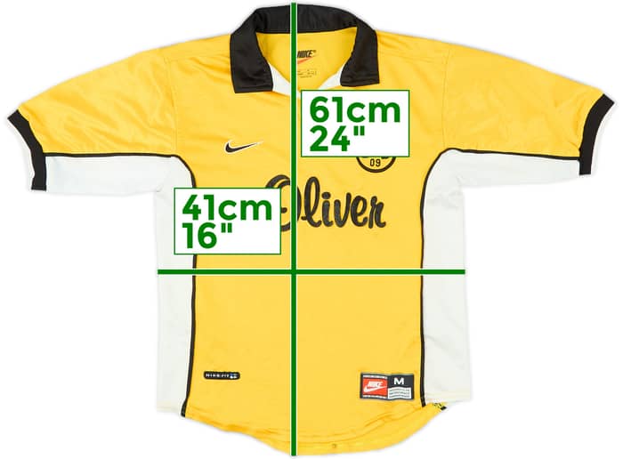 1998-00 Borussia Dortmund Home Shirt - 6/10 - (M.Boys)