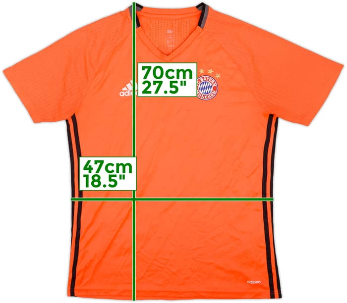 2016-17 Bayern Munich adidas Training Shirt - 7/10 - (M)