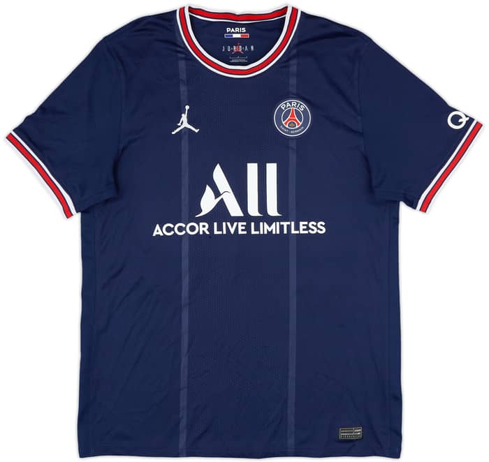 2021-22 Paris Saint-Germain Home Shirt Messi #30 - 5/10 - (L)
