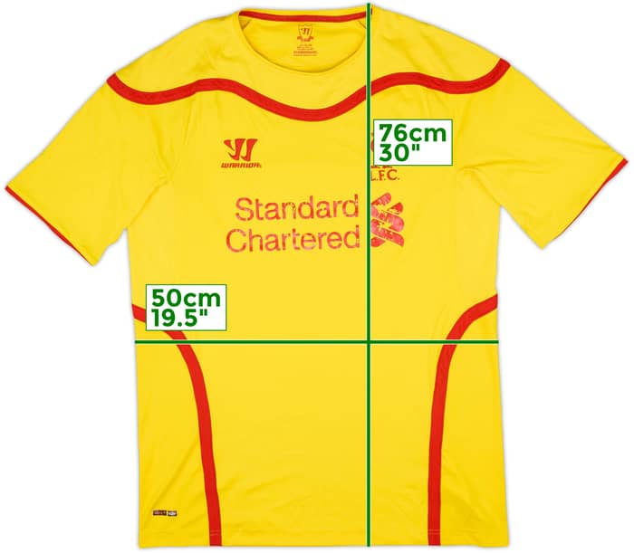 2014-15 Liverpool Away Shirt - 4/10 - (L)