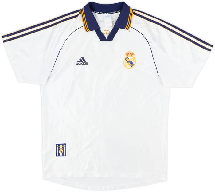 1998-00 Real Madrid Home Shirt Seedorf #10 - 8/10 - (M)