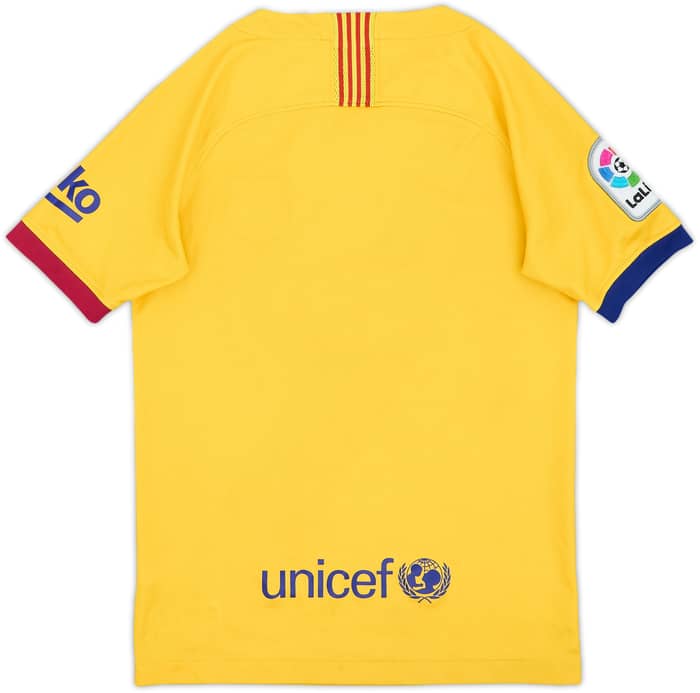 2019-20 Barcelona Away Shirt - 6/10 - (S.Boys)