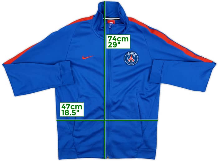 2018-19 Paris Saint-Germain Nike Track Jacket - 8/10 - (S)