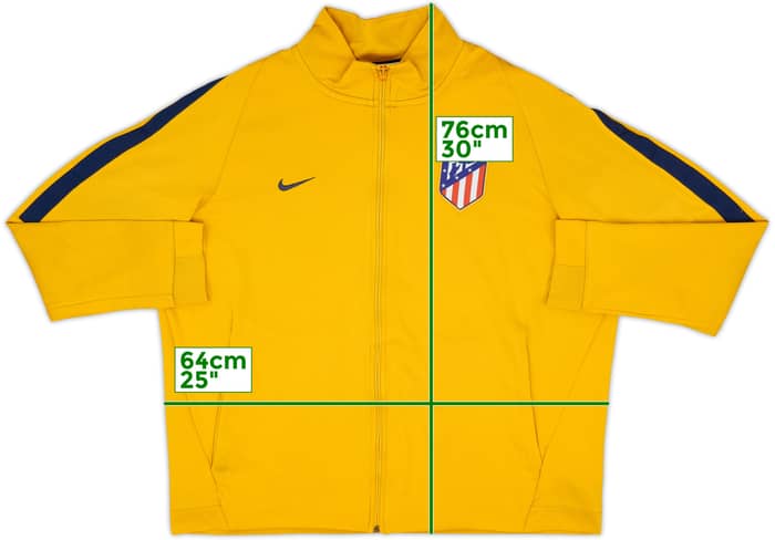 2017-18 Atletico Madrid Nike Track Jacket - 5/10 - (XXL)