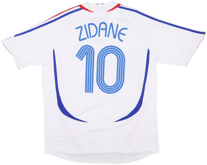 2006 France Away Shirt Zidane #10 - 6/10 - (XL)