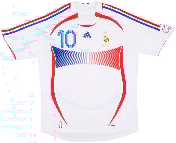 2006 France Away Shirt Zidane #10 - 6/10 - (XL)