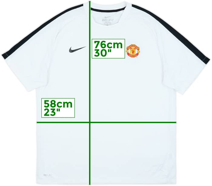 2011-12 Manchester United Nike Training Shirt - 7/10 - (XL)