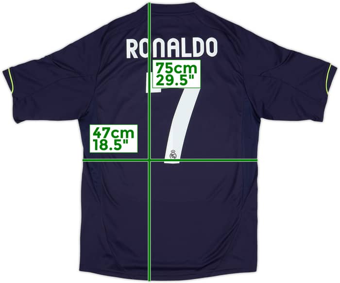 2010-11 Real Madrid Away Shirt Ronaldo #7 - 6/10 - (M)