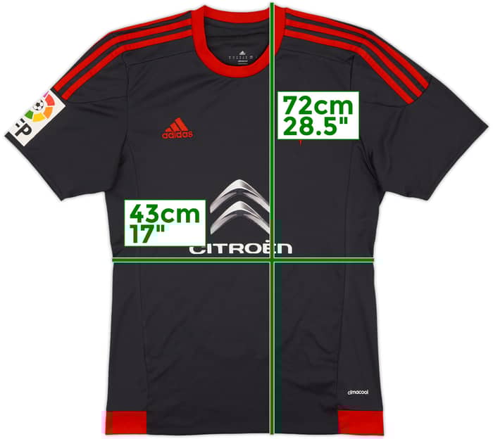 2015-16 Celta Vigo Away Shirt - 8/10 - (M)