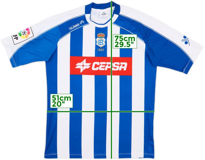 2006-07 Recreativo Huelva Home Shirt - 9/10 - (XL)