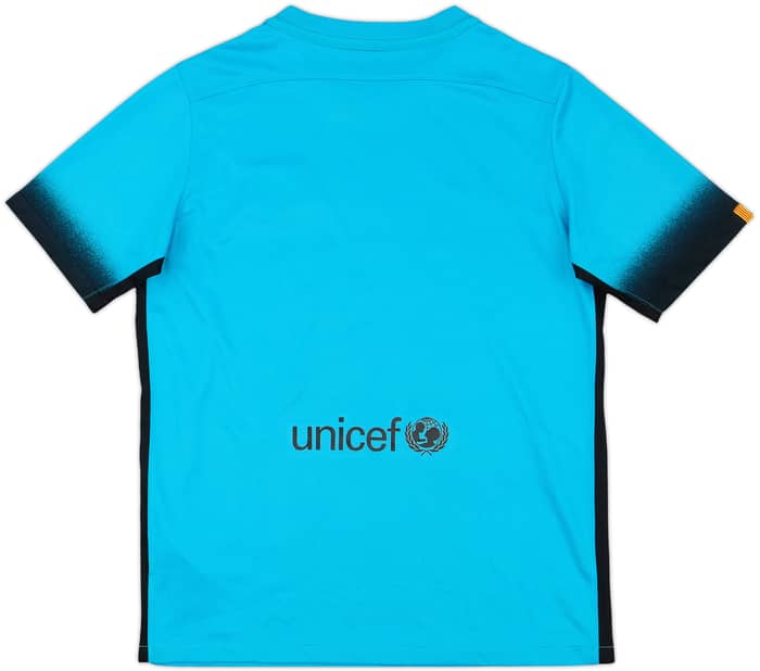 2015-16 Barcelona Third Shirt - 7/10 - (XL.Boys)