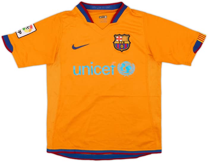 2006-08 Barcelona Away Shirt - 5/10 - (S.Boys)
