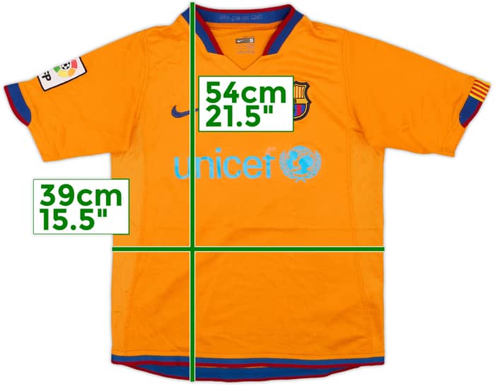 2006-08 Barcelona Away Shirt - 5/10 - (S.Boys)
