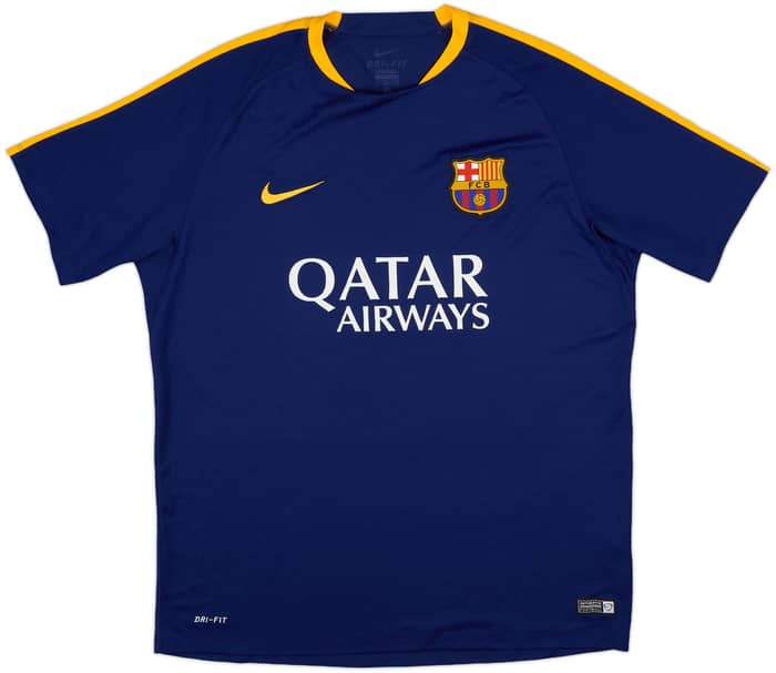 2015-16 Barcelona Nike Training Shirt - 8/10 - (XL)