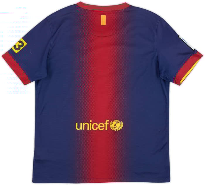 2012-13 Barcelona Home Shirt - 8/10 - (L.Boys)