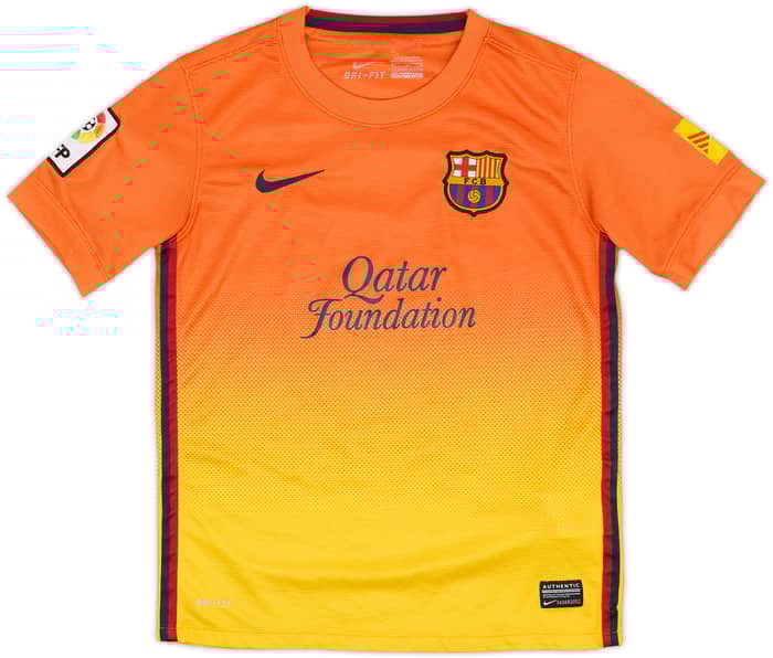 2012-13 Barcelona Away Shirt - 6/10 - (M.Boys)
