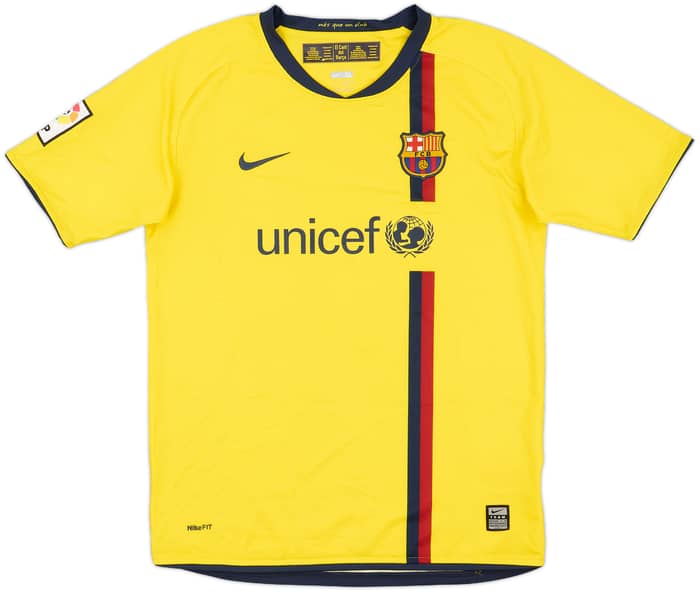 2008-10 Barcelona Away Shirt - 9/10 - (XL.Boys)