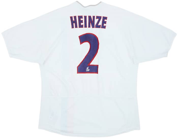2002-03 Paris Saint-Germain Away Shirt Heinze #2 - 5/10 - (XL)